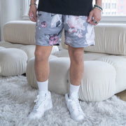 Fashion Print Casual Loose Vintage Shorts