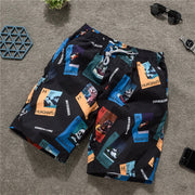 Seaside vacation quick-drying casual shorts fashion loose beach pants