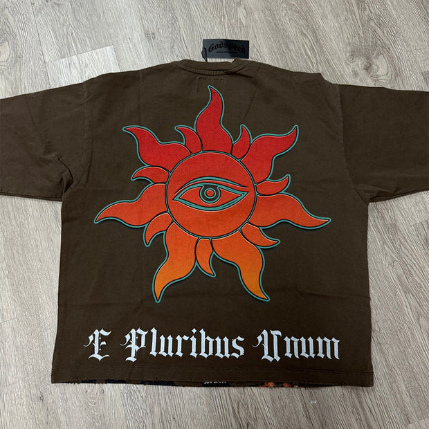 Casual Oversized Printed Short Sleeve T-Shirt