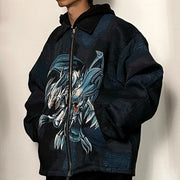 Yu-Gi-Oh Casual Street Tapestry Zip-Up Jacket