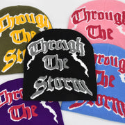 woolen hat knitted jacquard letter knitted hat