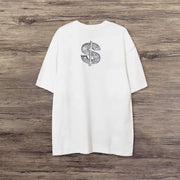 Personalized cat street short-sleeved T-shirt