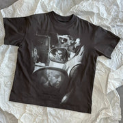 Get Lost Print Short Sleeve T-shirt