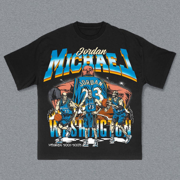 Personalized Jordan Print Short Sleeve T-shirt