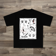 Fashion hip-hop street style T-shirt