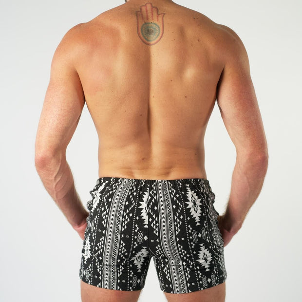 Fashion resort style sports casual retro shorts