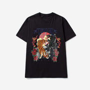 Art Retro Graphic Short Sleeve Street T-Shirt