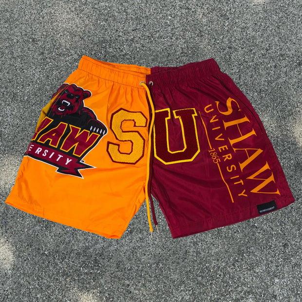 Casual street sports patchwork shorts