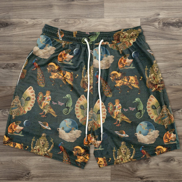 Retro Hip Hop Rock Fashion Street Shorts