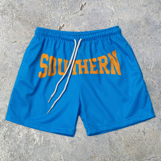 Stylish Letter Print Shorts
