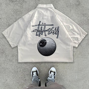 Casual personalized trendy brand printed shirt