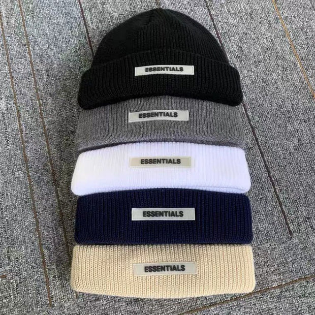 Melon leather hat double thread knitted hat high street couple men and women all-match cold hat