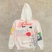 Personalized printing casual fashion long-sleeved hoodie