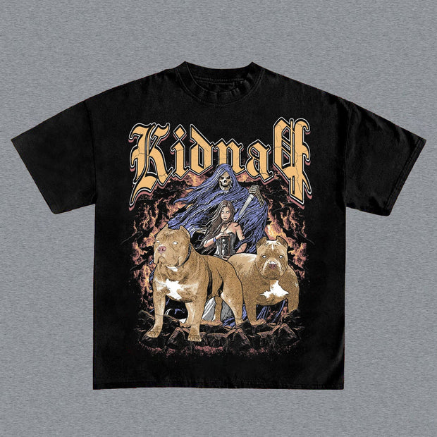 Retro Hip Hop Street Short Sleeve T-Shirt