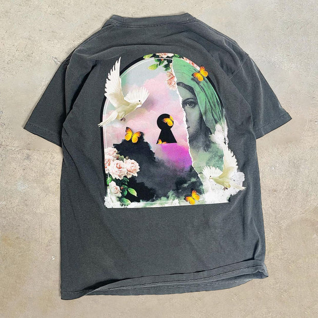 Personalized graphic print T-shirt