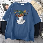 Personalized casual loose print T-shirt