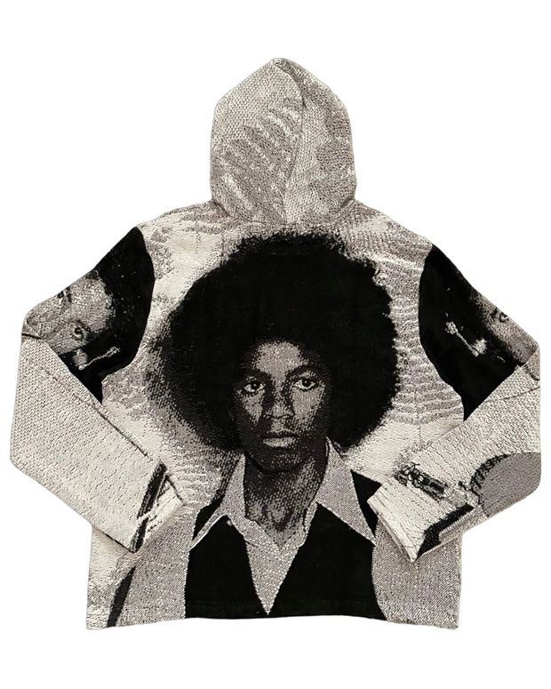 Vintage Statement Tapestry Oversized Hoodie