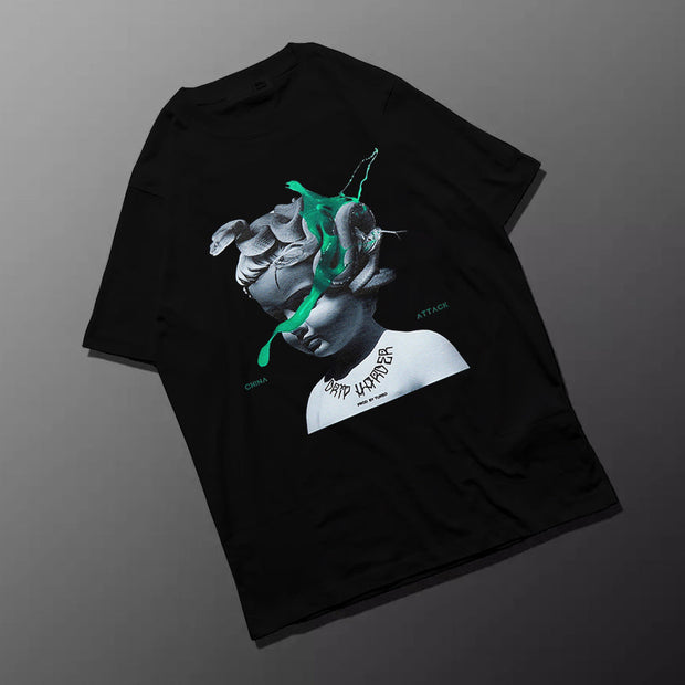 Street Personality Print Short Sleeve T-Shirt