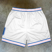Trendy New York Vintage Print Street Shorts