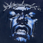 Jesus casual street retro print T-shirt