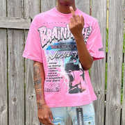 BrainWashed Print Short Sleeve T-Shirt