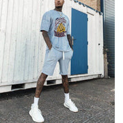 Retro Street Fashion Short Sleeve T-shirt