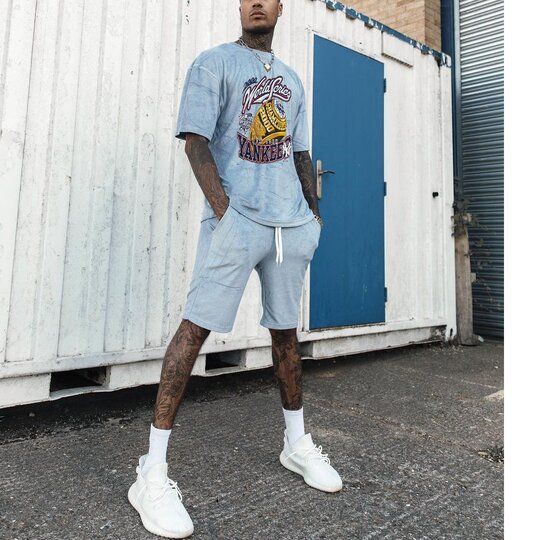 Retro Street Fashion Short Sleeve T-shirt