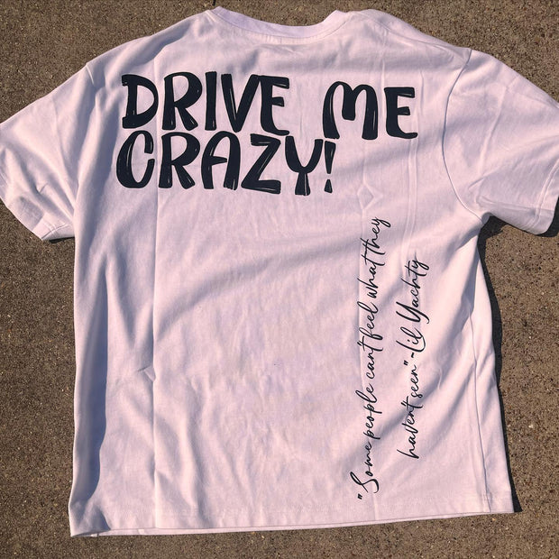 Casual street print round neck T-shirt