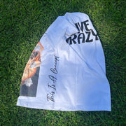 Casual street print round neck T-shirt