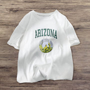 Fashion print street style T-shirt