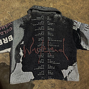 All My Casual Street Rap Tapestry Zip-Up Jacket