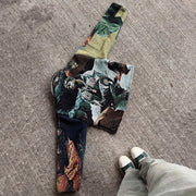 Hip Hop Rap Casual Street Vintage Tapestry Jacket