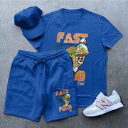 Fashion Sports Style Cartoon Print Set