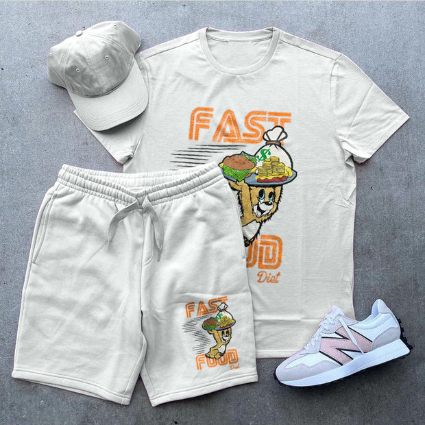 Fashion Sports Style Cartoon Print Set