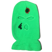 Hip Hop Gun Embroidery Knit Hat