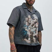 Vintage Tapestry Work Shirt Jacket