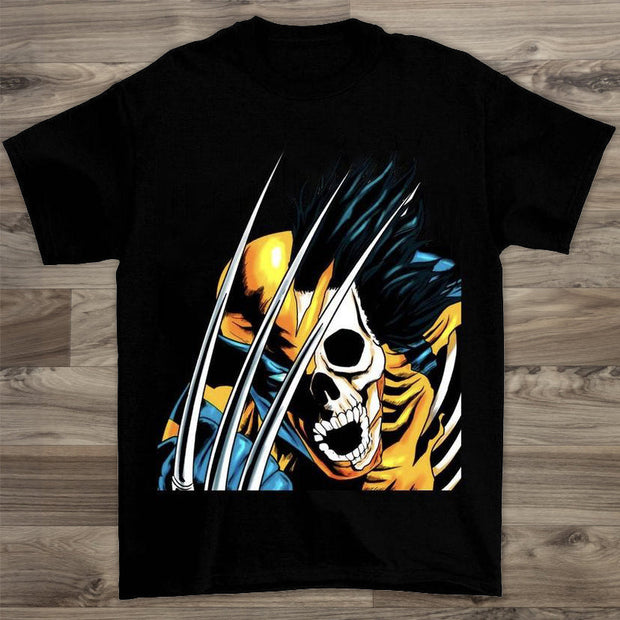 Fashion crew neck men's printed short sleeve t-shirt