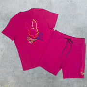 Casual personality street style sports loose T-shirt suit