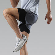 Quick-drying sports shorts training tight-fitting breathable running fitness lining anti-running three-point pants