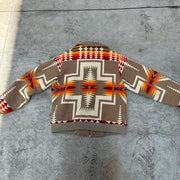 Aztec Tribal Lapel Jacket