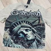 Casual Personalized Printed Round Neck T-Shirt