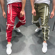 Stretch Reflective Sports Fitness Trousers