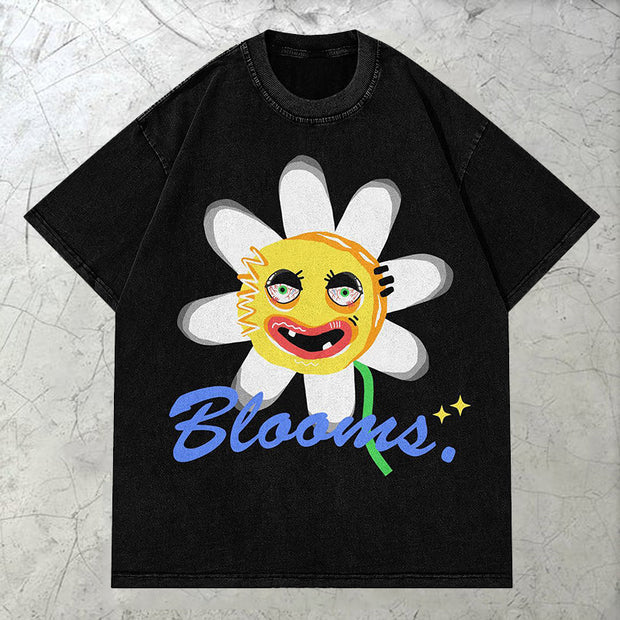 Flower Face T-shirt