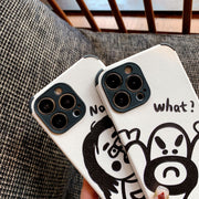 Cartoon Graffiti Apple Mobile iPhone Case Couple Boyfriend Grilfriend Phonecases