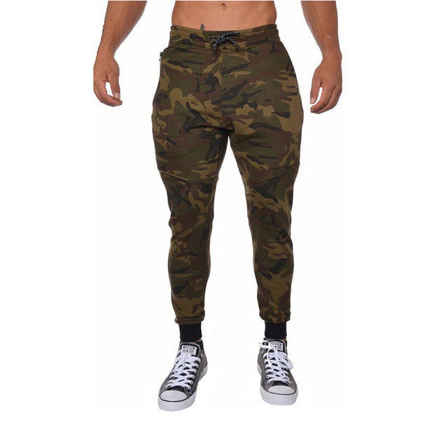Camouflage Casual Sports Pants Fitness Trousers