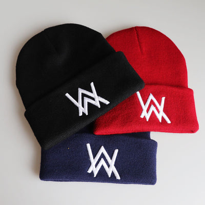 Electro Embroidered Knitted Beanies