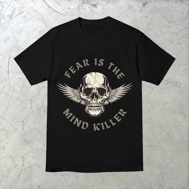 Skull Rock Graphic Short Sleeve T-shirt