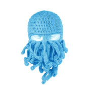 Inkfish Octopus Knitted Hood Woolen Beanie