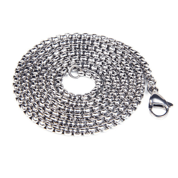 Vintage titanium steel necklace
