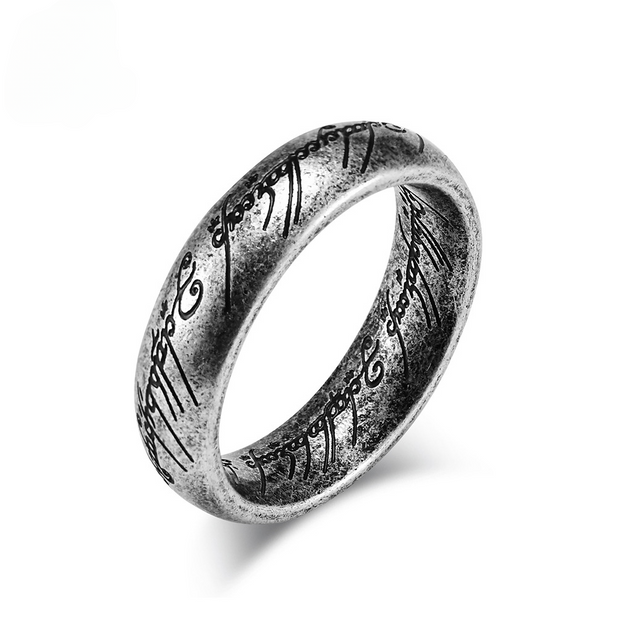 The Lord of the Rings Titanium Steel Ring